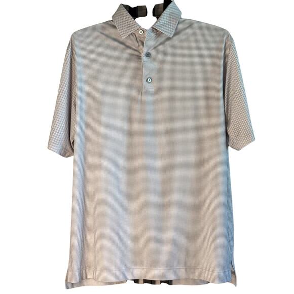 FJ FootJoy Golf Polo Shirt – Men's Large – Stretch Performance –  Houndstooth - Picture 1 of 5